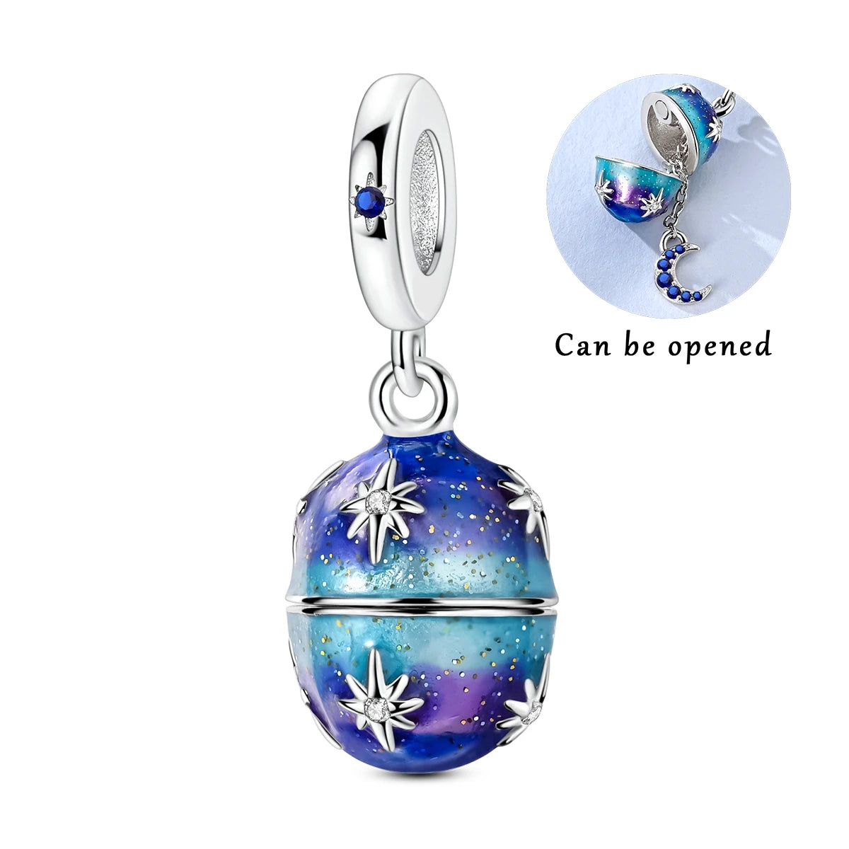 PAMELA 925 Sterling Silver Sea Turtle Starfish Blue Charm Dolphin Octopus Shell Bead For Original Charms Bracelets Ocean Jewelry