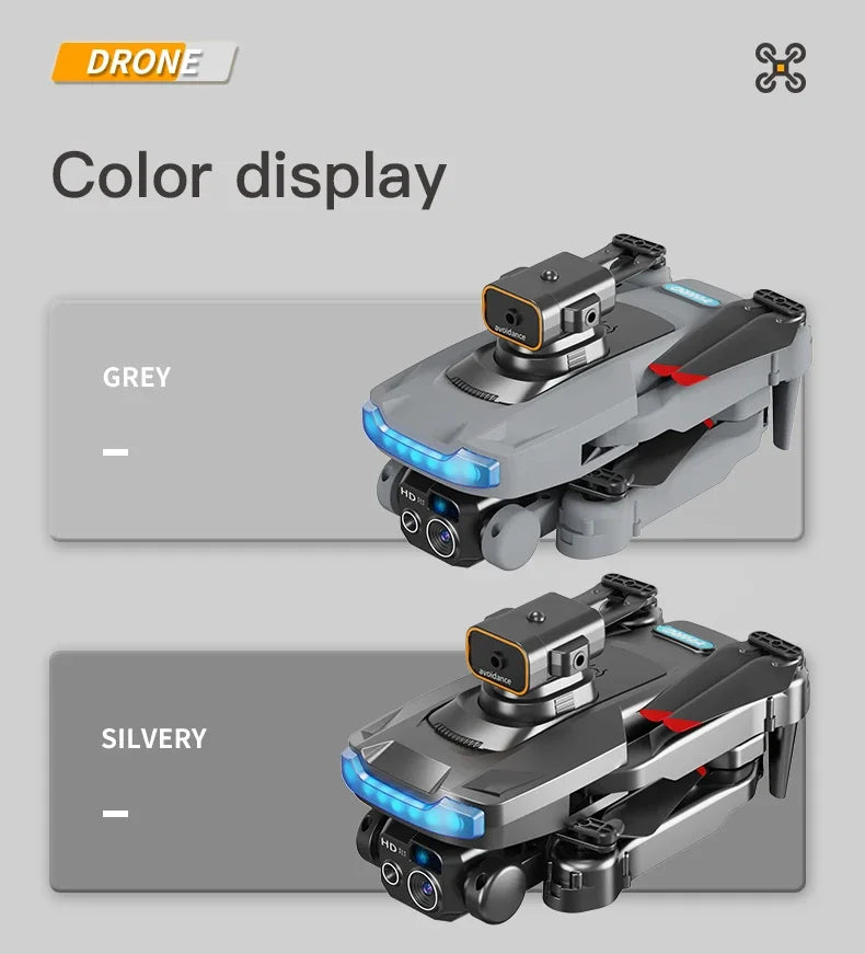 Drone, 4K Professional Camera 8K GPS HD Aerial Photography Dual-Camera Omnidirectional Obstacle Avoidance Drone, Camera Drone