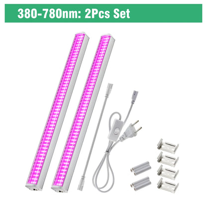 Luz de crecimiento LED de espectro completo para plantas de invernadero 4000K AC100V-265V IP65 resistente al agua para vegetales y flores de interior y exterior