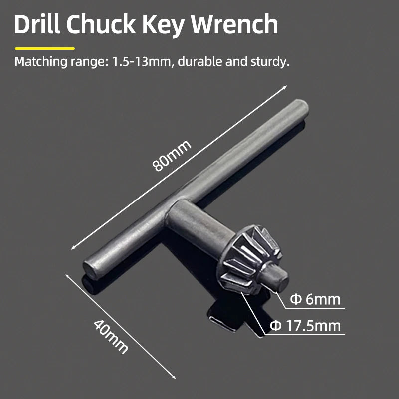 1Pc 1.5-10mm OR 0.8-10mm 1/4" Hex Shank Drill Chuck Keyless Drilling Quick Change Bit Adapter Converter Woodworking Power Tool