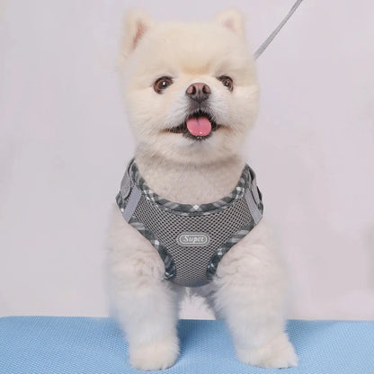 Dog Harness, Anti-Pull, Pet Harness, Adjustable, Easy to Control, Suitable for Small, Medium Dogs, SUPET
