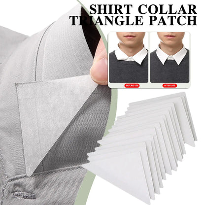 30/50pcs, Collar Stickers, Fixed Shirt, Collar Support Stereotyped Stickers For Easy Use, Disposable Collar