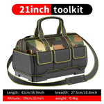 Professional Electrician Tool Bag, Reflective, Waterproof, Multi-Pocket, Durable Oxford, 4 Sizes Available