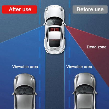 360 Degree Adjustable Wide Angle Side Rear Mirror Blind Spot Convex Mirrors for Car Reverse Parking Auxiliary Rear View Mirror