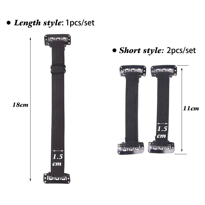 Nunify Face Lift Band With Clip Hair Holder Facial Anti-Wrinkle Tool Stretching Strap For Lift Up Eyes Invisible Elastic Belt