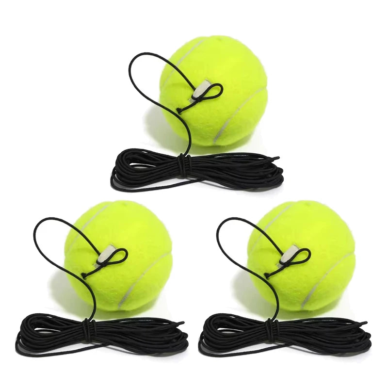 Professional Tennis Training Aids Bases With Elastic Rope Ball Practice Self-Duty Rebound Tennis Trainer Tennis Practice Tool