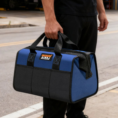 AIRAJ Tool Bag Portable Tough Build Tool Pouch ,nail Bag Carpenter,Tool Pocket Tool Bag Organizerbox，Car Wash Supplies Bag