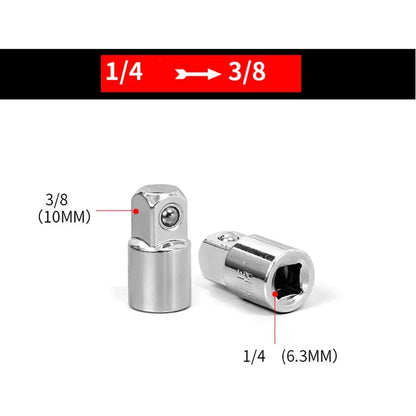 1pc Socket Convertor Adaptor1/2 To 3/8 3/8to1/4 3/4 To1/2 Socket Adapter Ratchet Wrench Adapter Steel Drive Socket Converter