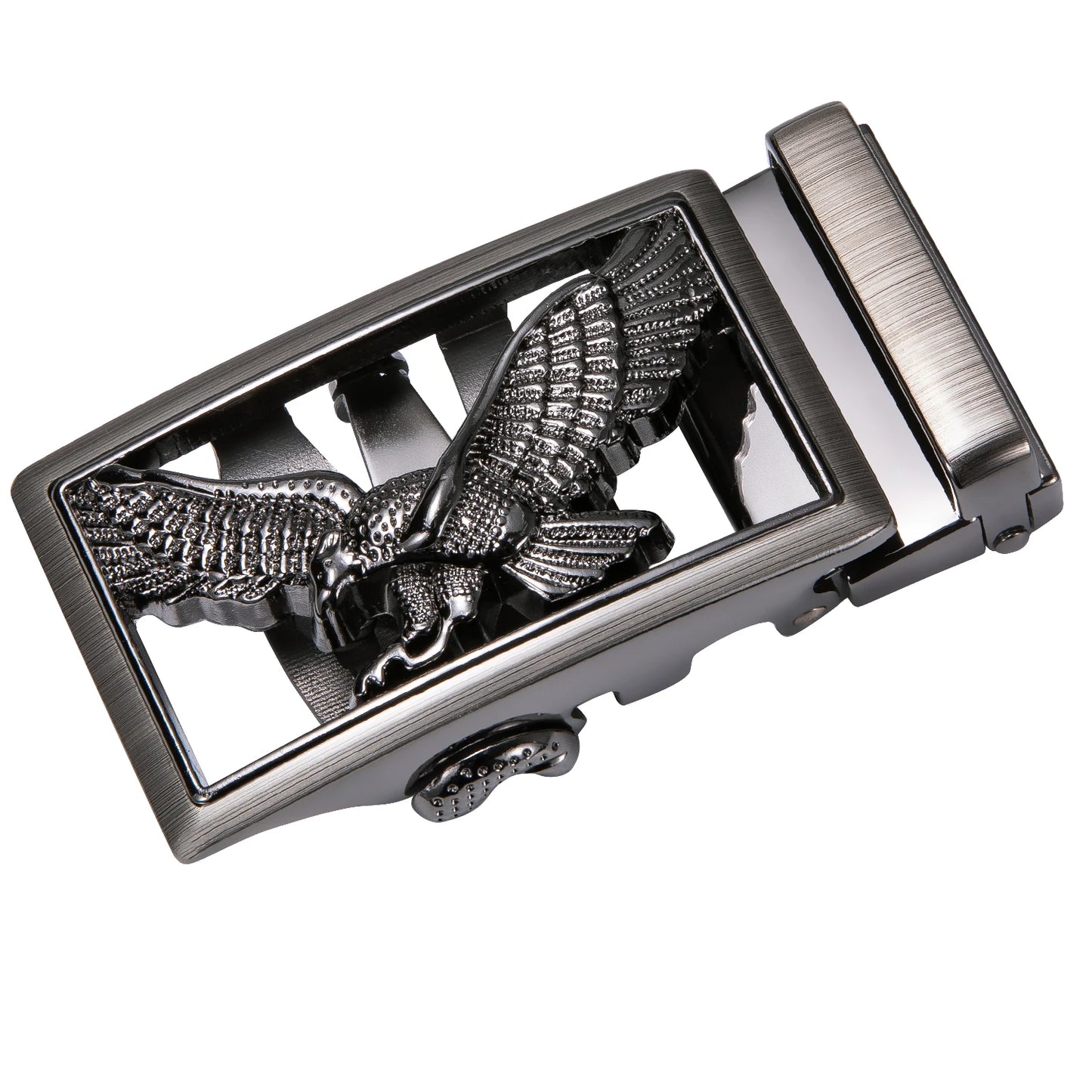 60 Kinds Metal Mens Relacement Belt Buckles Button Sliding Buckle Without Belt Black Gold Blue for 3.5 cm Ratchet Belts ONLY