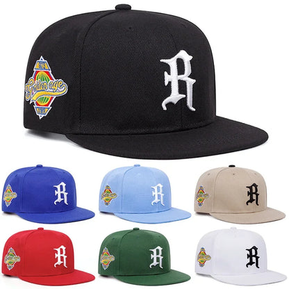 1/2PC Fashion Embroidered Hip-Hop Hats Primary Logo Clean Up Adjustable Baseball Cap Hat, Adult One Size Fits All