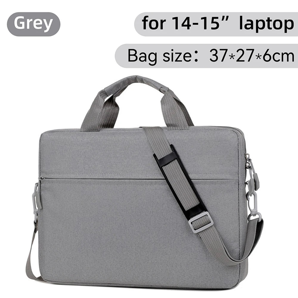 Laptop Sleeve Bag, 14 15.6 Inch Notebook Case For Macbook Air Pro Tablet, Waterproof Portable Travel Carrying Bag, Computer Handbag