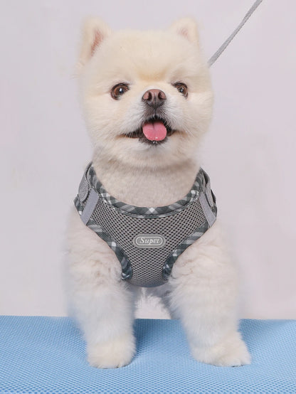 1pc Dog Harness, Anti-Pull, Pet Harness, Adjustable, Easy to Control, Suitable for Small, Medium Dogs