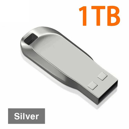 New Flash Drive 2TB USB 3.0 Mini High Speed Metal Pendrive 1TB 512GB Stick Portable Drive Waterproof Memoria Storage U Disk