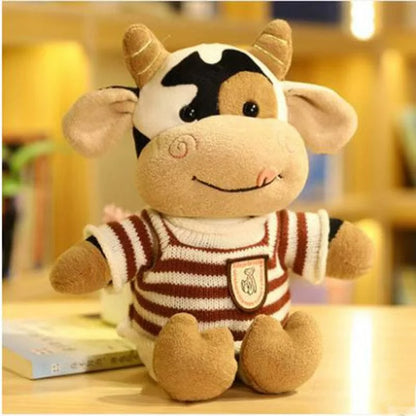 Cute Cow Plush Toy Rag Doll for Girlfriend Children's Toys Gifts Plush Toys Pillow Plushie Stuffed Animal Dolls