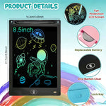 8.5inch LCD Writing Tablet Handwriting Pads Digital Drawing Tablet Portable Electronic Board Doodle Blackboard Educational Toys