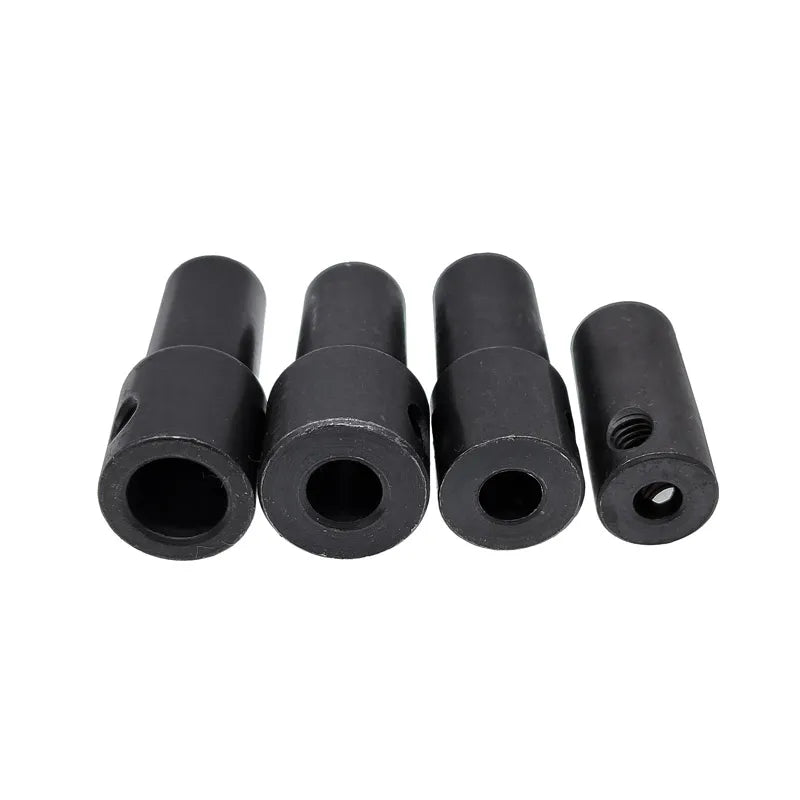 1PCS JT0 B10 B12 0.6-6mm 0.3-4mm 1.5-10mm Drill Chuck Adaptor Connecting Rod Shaft Sleeve Steel Copper Coupling 4/5/6/8/10/12mm