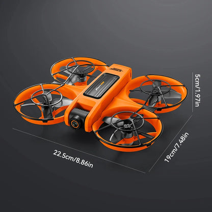 Upgrade S156 Drone 8K HD Dual Camera 3 Battery 5G WiFi FPV Brushless Motors Optical Flow Hover Obstacle Avoidance GPS Four-Axis Drone