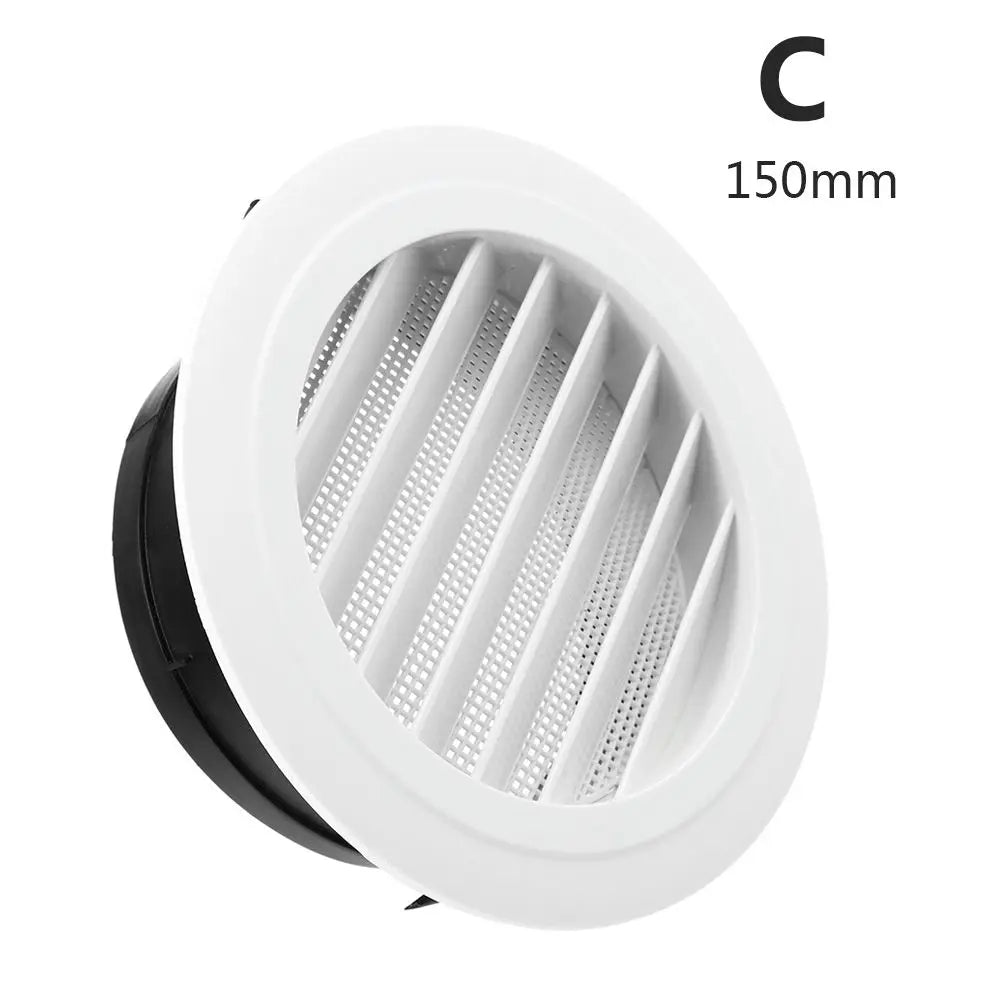 Various Shapes 100/150mm Round Ducting Ventilation Cover Air Vent Extract Valve Grille Air Circulation Vents Cover