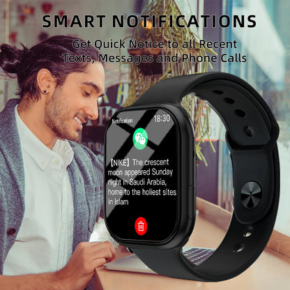 Smart Watch, Bluetooth Voice Call, Healthy Sports Bracelet, Fitness Tracker, Smart Watch For Men Women, Holiday Gift, LAXASFIT Series 10