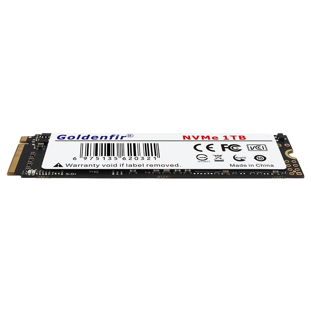 M2 SSD NVMe 256GB, Goldenfir M.2 PCIe 128GB 120GB 512GB 1T, Solid State Disk 2280, Internal Hard Drive for Laptop Desktop TLC/QLC