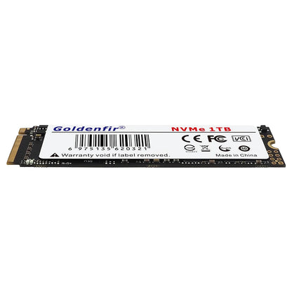 M2 SSD NVMe 256GB, Goldenfir M.2 PCIe 128GB 120GB 512GB 1T, Solid State Disk 2280, Internal Hard Drive for Laptop Desktop TLC/QLC