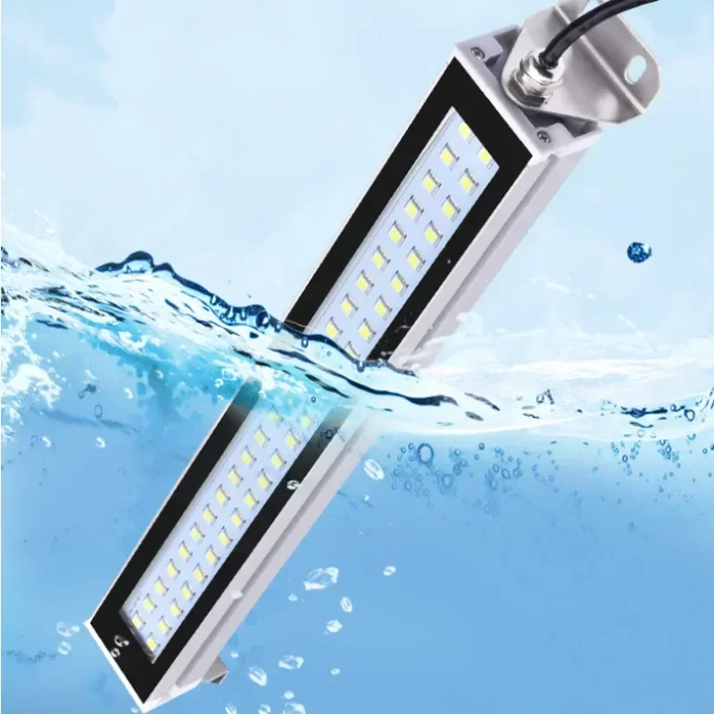 AC100-230V Workshop Lathe Working Lights Industrial CNC Machine Tool Work Light Waterproof Sewing Lighting Aluminum Alloy Lamps