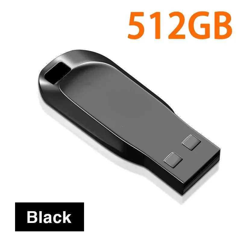 New Pen Drive 2TB USB 3.2 Mini Ultra Speed Metal Pendrive 1TB 512GB U-Disk Portable Drive Waterproof Memoria Storage U-Disk