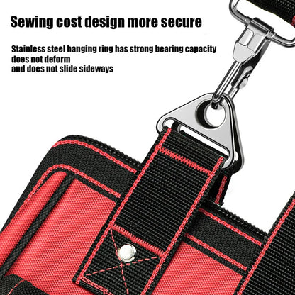 2026 New1680D Oxford Cloth Tool Bag Professional Electrician Wrench Waterproof Working Multifunction Organizing Storage Tool Bag