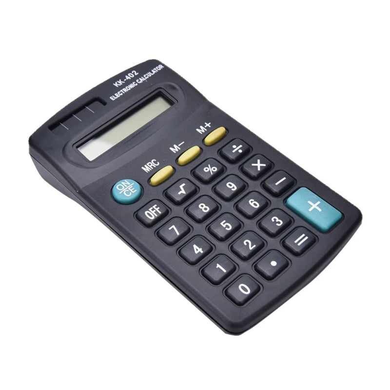 8-Digit Standard Electronic Calculators, Battery-Powered Calculator with Large LCD Display for Office, Home, School Use