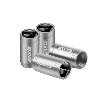 Tapas de válvula de neumático para coche con logotipo, accesorios para Audi Sline RS S TT A1 A2 A3 A4 A5 A6 A7 A8 8P B6 B7 B8 C5 C6