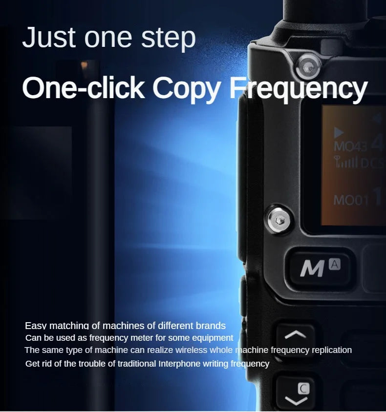 Quansheng UV-K5 Walkie Talkie 5W Air Band Radio Tyep C Charge UHF VHF DTMF FM Scrambler NOAA Wireless Frequency Two Way CB Radio