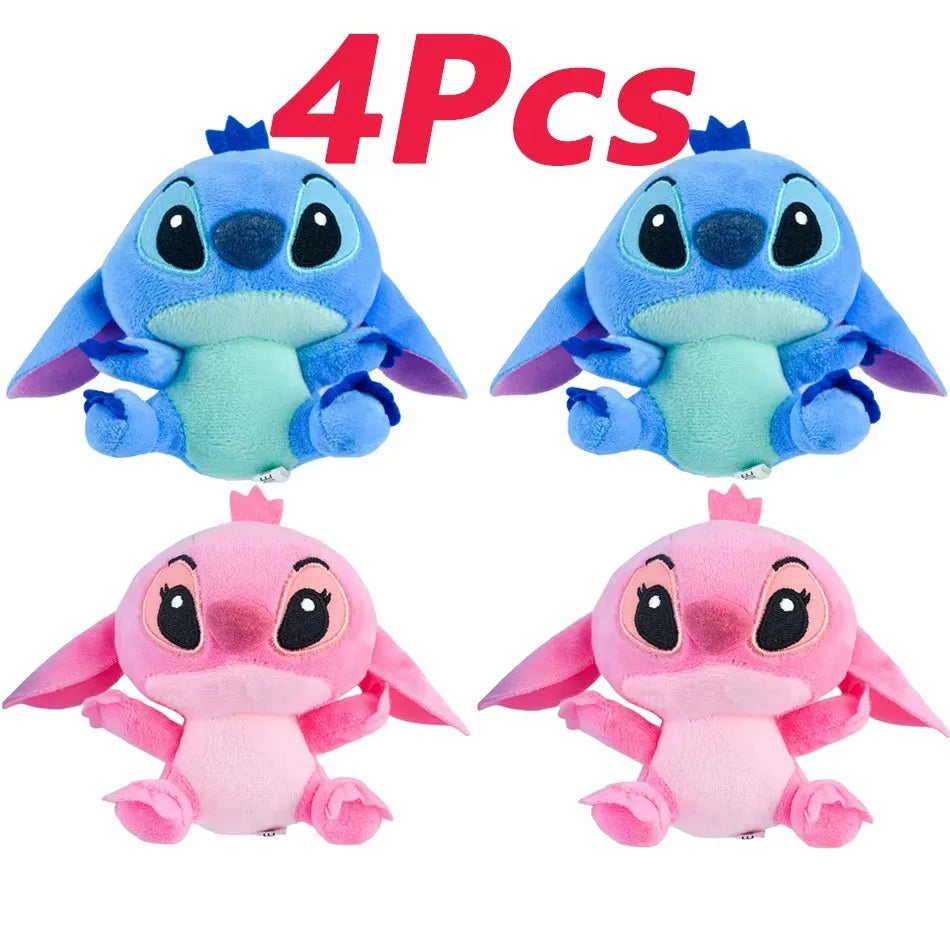 2028 New 12cm 20cm 25cm Stitch Stuffed Plush Models Cartoon Stuffed Plush Dolls Anime Plush Baby Toys Kawaii Kids Birthday Gifts