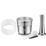 ICafilas Reusable Coffee Capsule Pod For illy X7.1 illy Y5 Machine Stainless Steel Refillable Coffee Maker Filter