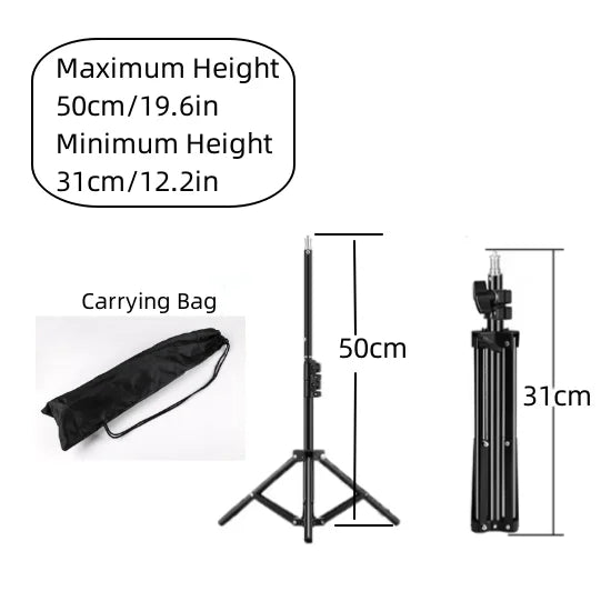 Heavy Duty Metal Alloy Light Stand Tripod for Photo Studio Softbox, Video Flash Reflector Stand, Lighting Background Stand