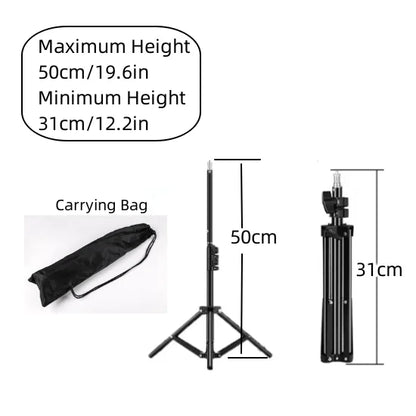 Heavy Duty Metal Alloy Light Stand Tripod for Photo Studio Softbox, Video Flash Reflector Stand, Lighting Background Stand