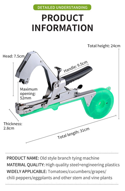 High-Efficiency Garden Branch Tying Machine Time-Saving Effort-Lessening Bunching Device for Horticulture