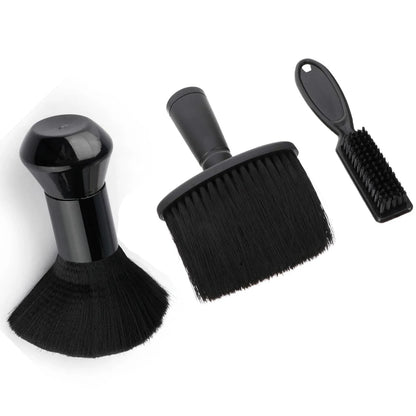 2/3-piece Neck Dust Collector Hair Cleaning Brush for Hairdressers Neck Dust Collector Hairdresser Salon Blade Clean Brush Tool