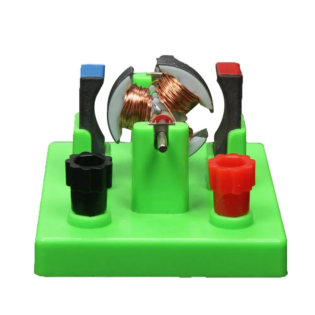 DIY DC Electric Motor Model Physics Experiment Aids Educational Students Toy