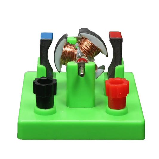 DIY DC Electric Motor Model Physics Experiment Aids Educational Students Toy