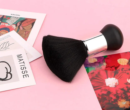 Black Hairdressing Sweeping Neck Hair Cleaning Duster, Hair Cutting Brush for Barbershop Hair Cut, Brush Tools, Barber Accessories