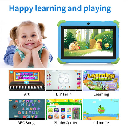New 5G WiFi Android Tablet Cartoon Pattern 7 Inch Tablet PC Quad Core 4GB RAM 64GB ROM Cheap and Simple Children's Tablets