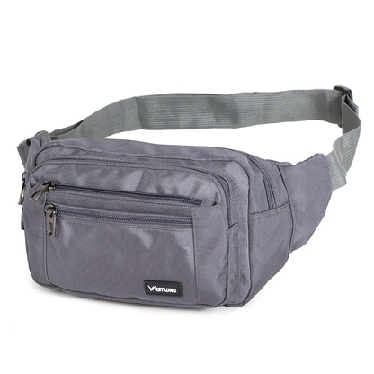 Waist Pack, Casual Functional Fashion Men Waterproof Fanny Pack, Women Belt Bum Bag, Male Phone Wallet Pouch Bags, Unisex 98011