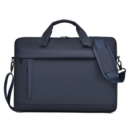 Men's Briefcase, Minimalist Business Shoulder Bag, Men's Messenger Bag, Large Capacity Office Tote, 14-inch Laptop Bag