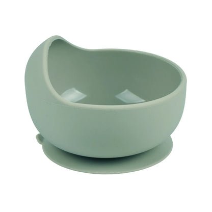 28Colors Baby Silicone Suction Bowls for Kids Waterproof Baby Feeding Tableware Spoon Children Dishes Kitchenware Infant Plates