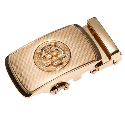 60 Kinds Metal Mens Relacement Belt Buckles Button Sliding Buckle Without Belt Black Gold Blue for 3.5 cm Ratchet Belts ONLY