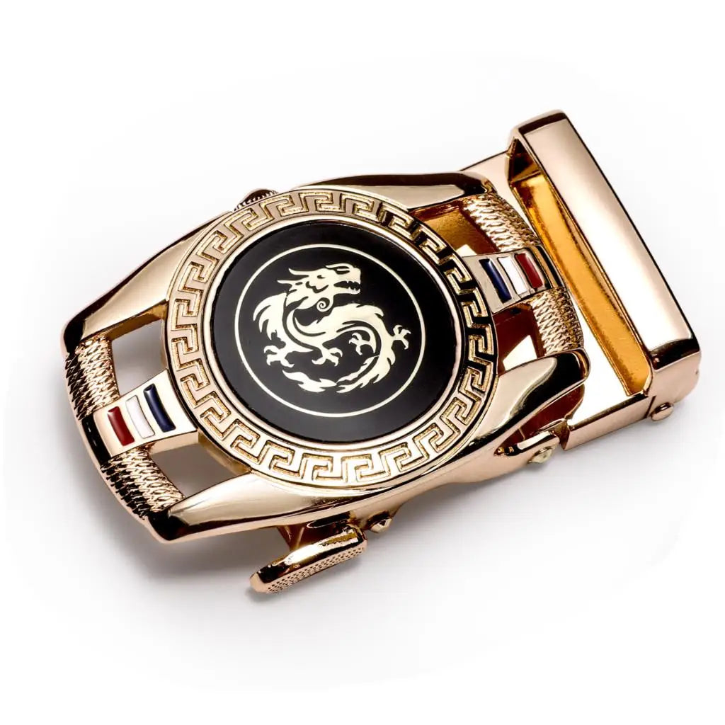 60 Kinds Metal Mens Relacement Belt Buckles Button Sliding Buckle Without Belt Black Gold Blue for 3.5 cm Ratchet Belts ONLY