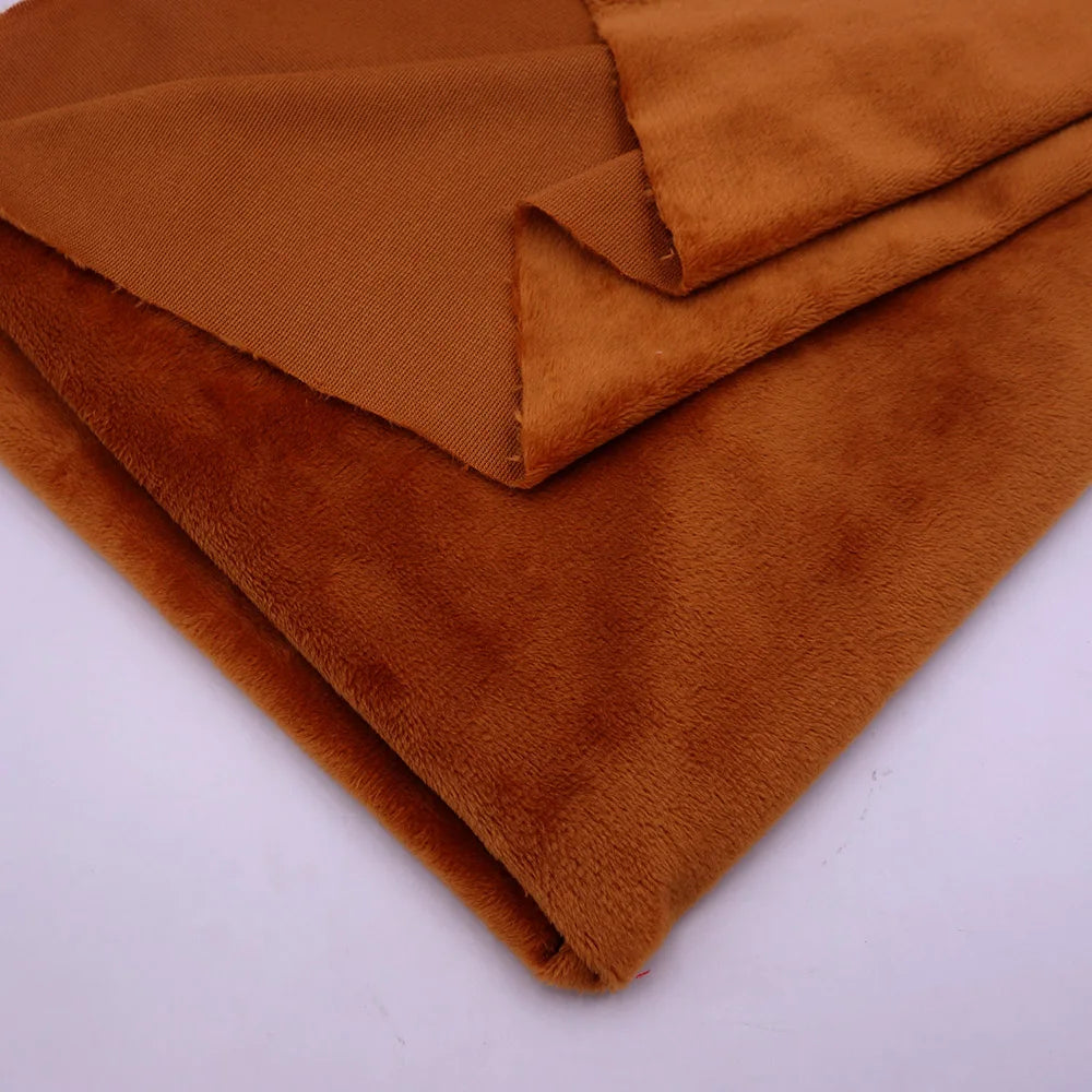 Tela Minky de 160 cm/63 pulgadas de ancho, tela de felpa súper suave para muñecas y franela suave para juguetes de bricolaje, se vende por metros