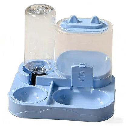 Automatic Cat Feeder And Waterer All-in-One Pet Food Water Dispenser Large Capacity Food Storage Dispenser Pet Supplies