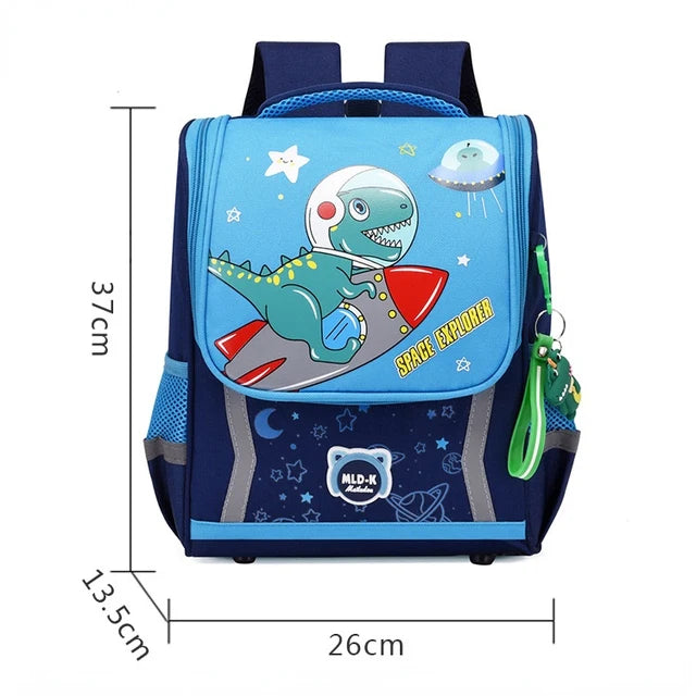 Cute Girls Unicorn Backpacks For Boys 1-3 Grade Cartoon Orthopedic Waterproof Backpack Kindergarten School Bag Mochila Escolar
