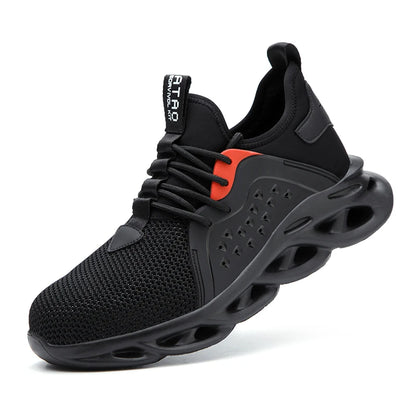 Lightweight Safety Shoes Men Steel Toe Sneakers Puncture Proof Breathable Safety Boots Man Dangerous Construction Work Foorwear